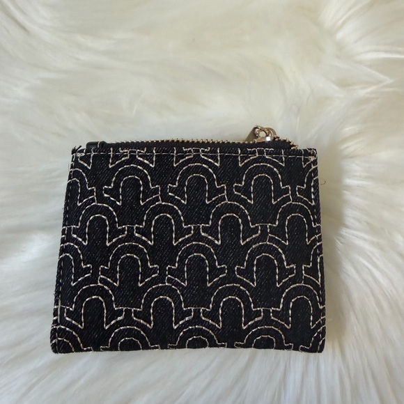 True Religion Black and Gold Patterned Wallet - Picture 2 of 5